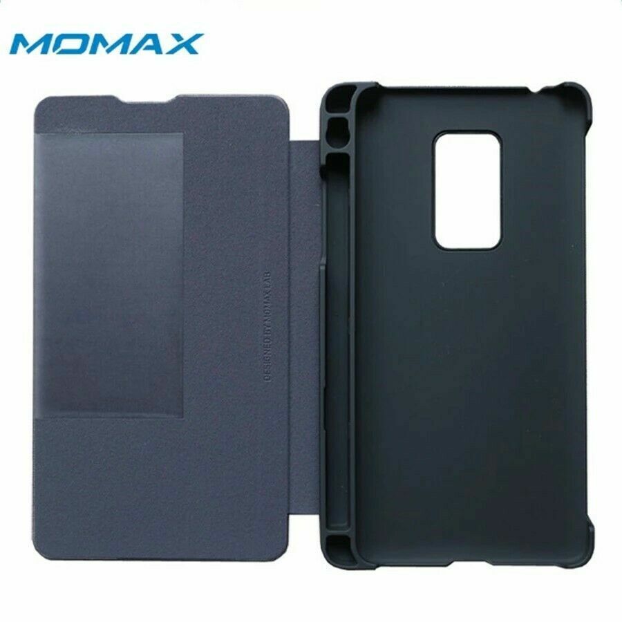 Case Huawei Mate 20 X / Mate 20 X 5G # Pre-order * MOMAX Smart View หน้าต่างยืนปกหนังโทรศัพท์พร้อมช่องเสียบปากกา *