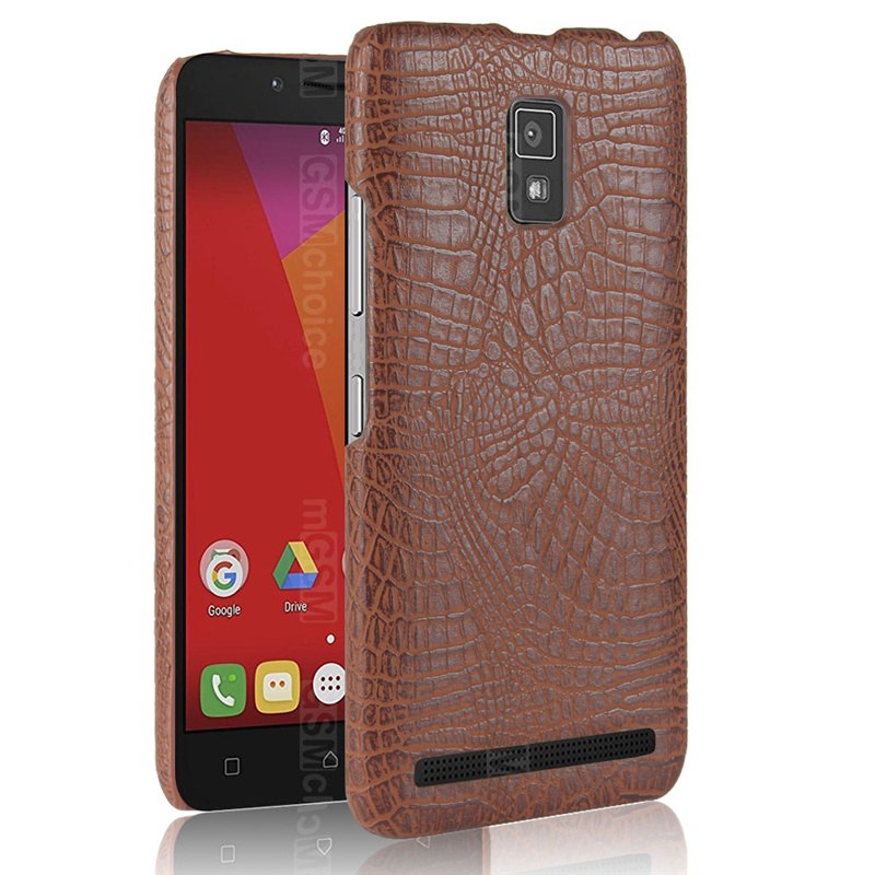 Case Lenovo A6600 / Pre-order * เคสหนัง PUเคลือบลายจระเข้ *