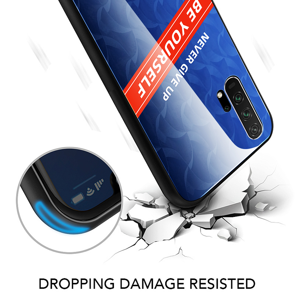 Case Huawei Nova 5T / Pre-order * เคสแบบกระจกนิรภัย PC TPU กระจกหลังมีความแข็ง 9H ป้องกันรอยขีดข่วนและทนต่อการสึกหรอ *