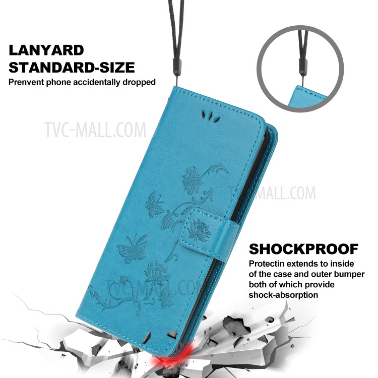 Case Samsung Galaxy A31 / Pre-Order * เคสหนังพิมพ์ลายดอกไม้ผีเสื้อพร้อมกระเป๋าสตางค์ *