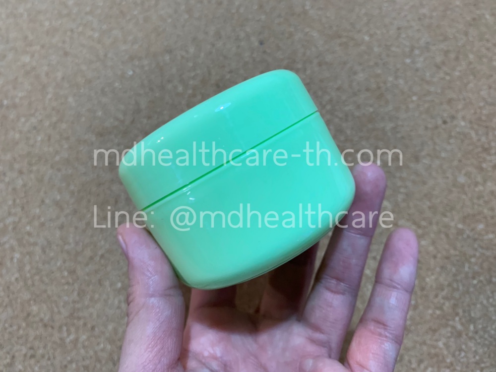 กระปุกครีม กระปุกครีมพลาสติก 100กรัม (10ชิ้น/ชิ้นละ10บาท)