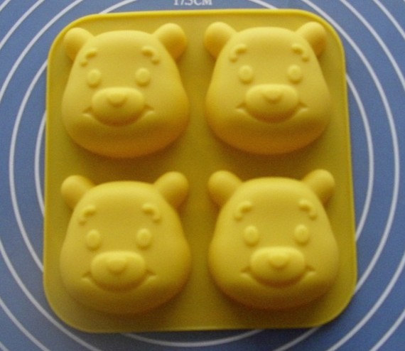 แม่พิมพ์ รูปหมีพห์ 4 ช่อง