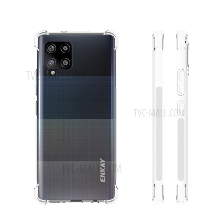 Case Samsung Galaxy A42 5G / Pre-Order * HAT-PRINCE ENKAY เคสโทรศัพท์ใสกันลื่น 0.26mm 9H 2.5D +กระจกกันรอย *