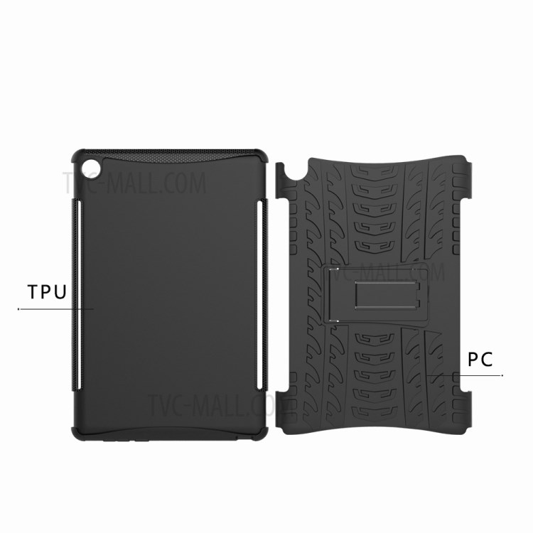 Case Huawei MediaPad M5 Pro / Pre-Order * รูปแบบ PC + ยาง TPU Case ไฮบริด รูปแบบลายยาง *