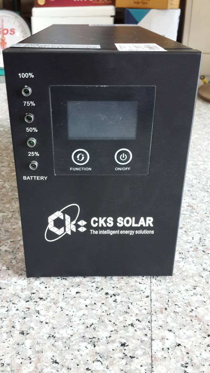 เครื่องแปลงไฟสำหรับโซล่าเซลล์ + โซล่าชาร์จเจอร์ (NK Solar Inverter)
