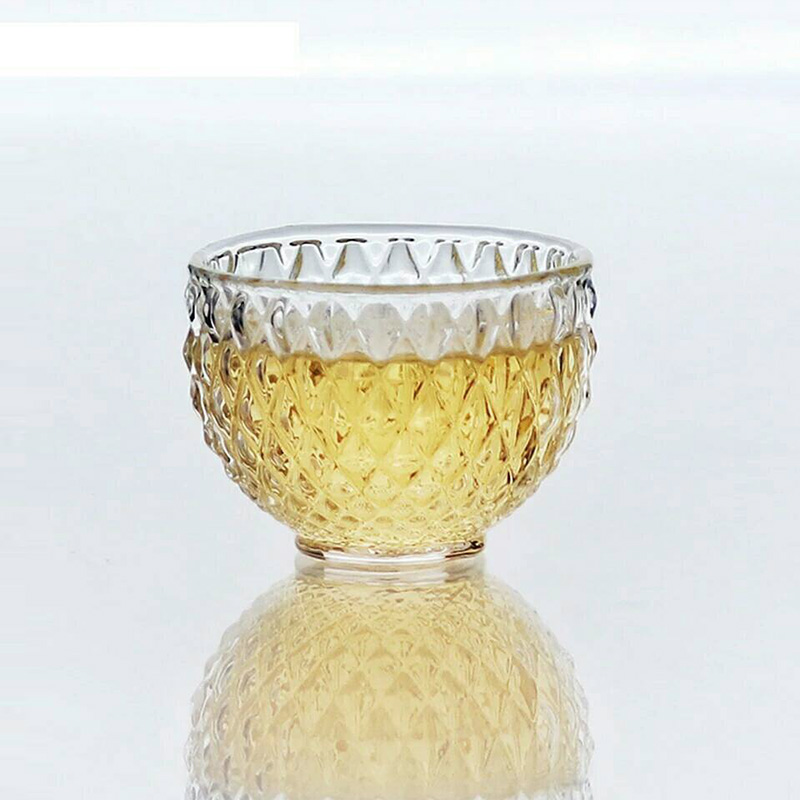 ชุดกาน้ำชาลายเหลี่ยมเพชร ขนาด 400ml. 1ใบ และแก้วชาลายเข้าชุดกัน 2ใบ