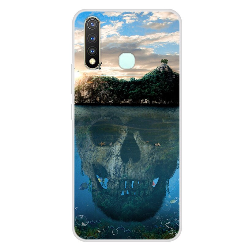 Case Huawei Y7p / Pre-Order * เคสซิลิคอน แฟชั่น Slim Soft TPU ฝาครอบด้านหลัง *