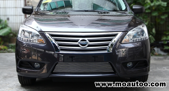 กระจังหน้าล่างสแตนเลท VIP Nissan Sylphy