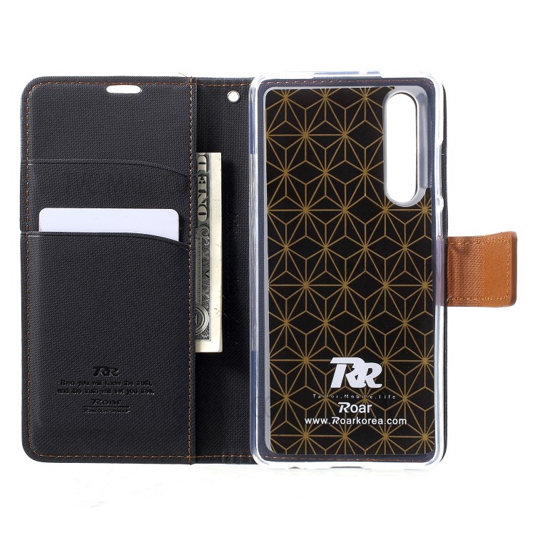 Case Huawei P30 / Pre-Order * ROAR KOREA ทำจากหนัง PU ทนทาน + soft TPU *