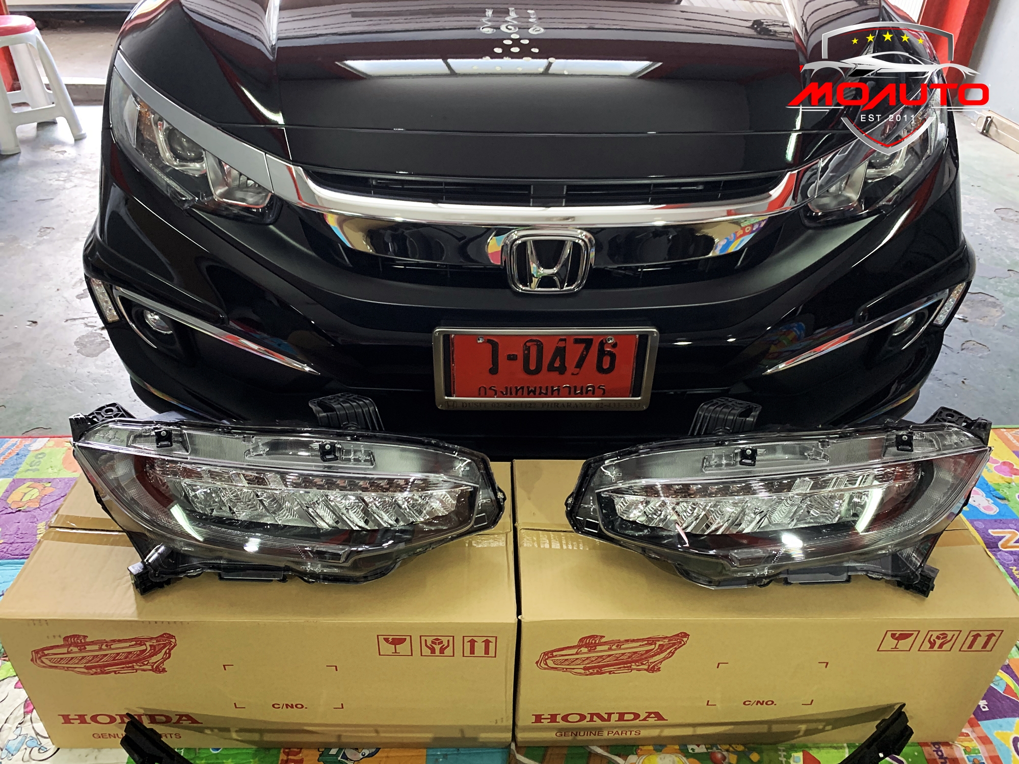 โคมไฟหน้า LED RS แท้ศูนย์ CIVIC FC / MC 2019-2021