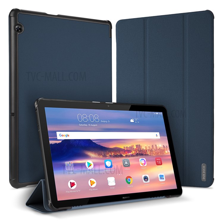 Case Huawei MediaPad T5 / Pre-Order * DUXDUCIS Smart Phone ทำจากหนัง PU สังเคราะห์คุณภาพสูงพร้อมฝาหลังพีซี *
