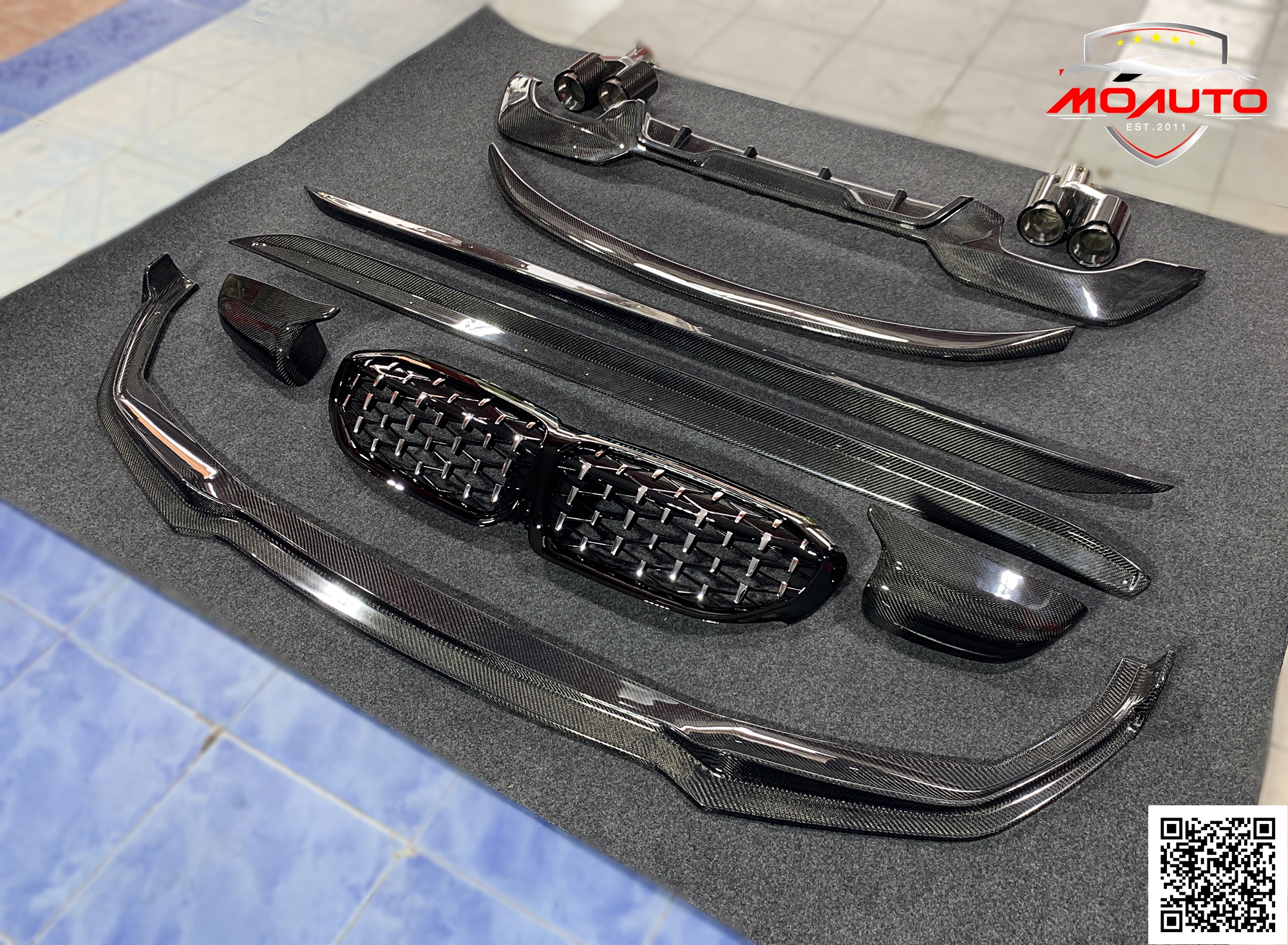 สปอยเลอร์ฝากระโปรงท้าย BMW G20 ทรง MP