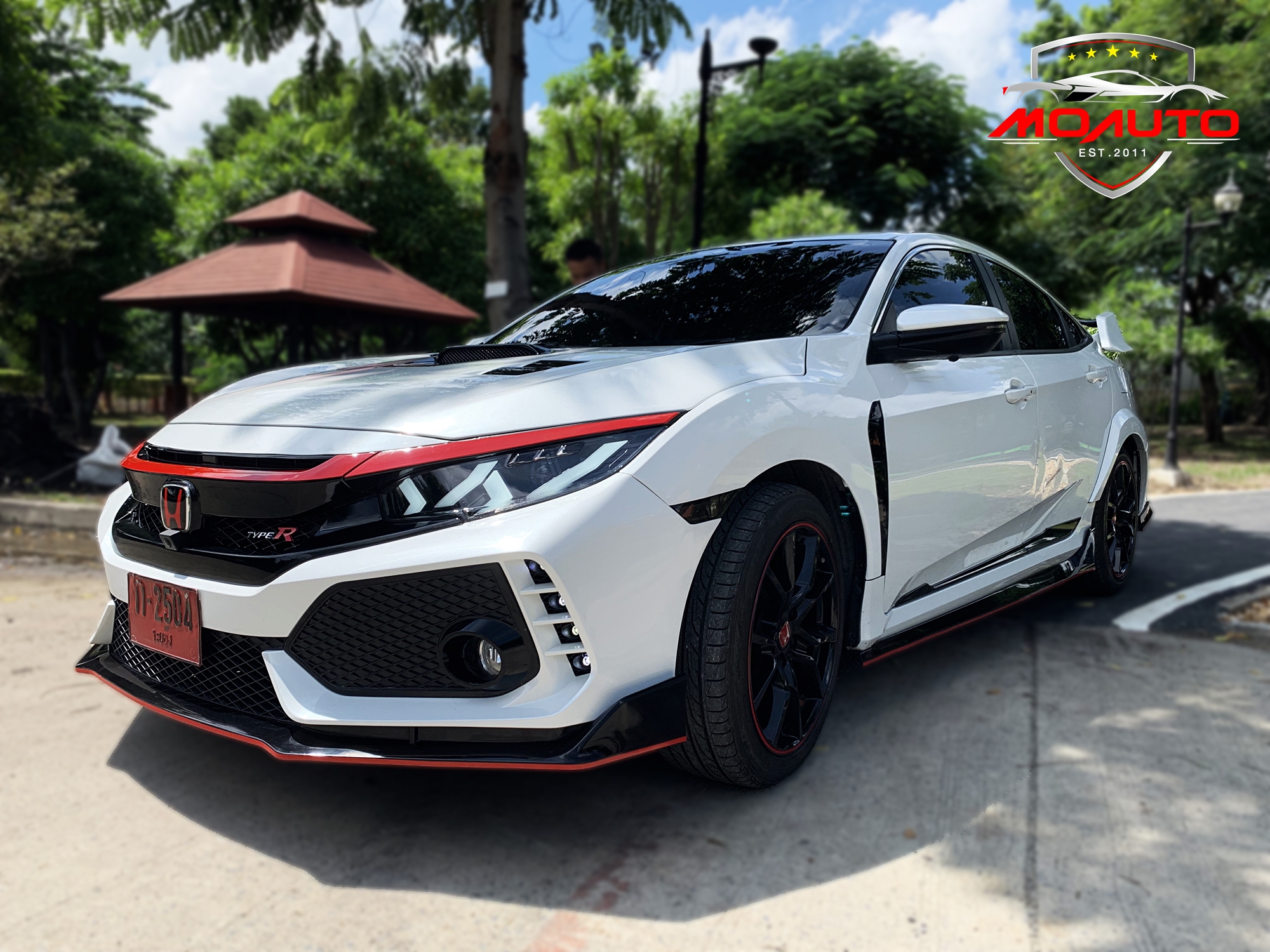 แก้มข้างทรง Type-R งานดิบ CIVIC FC / FK / MC 2016-2021