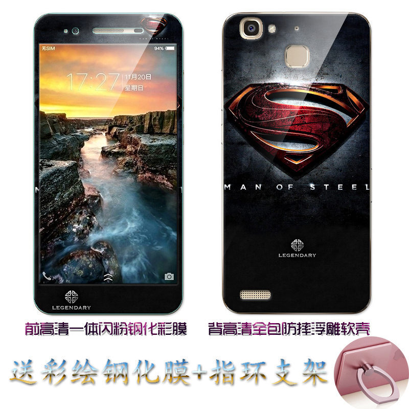 Case Huawei GR3 / Pre-orde * เคส TPU ลายการ์ตูนน่ารักๆ + กระจกนิรภัย *