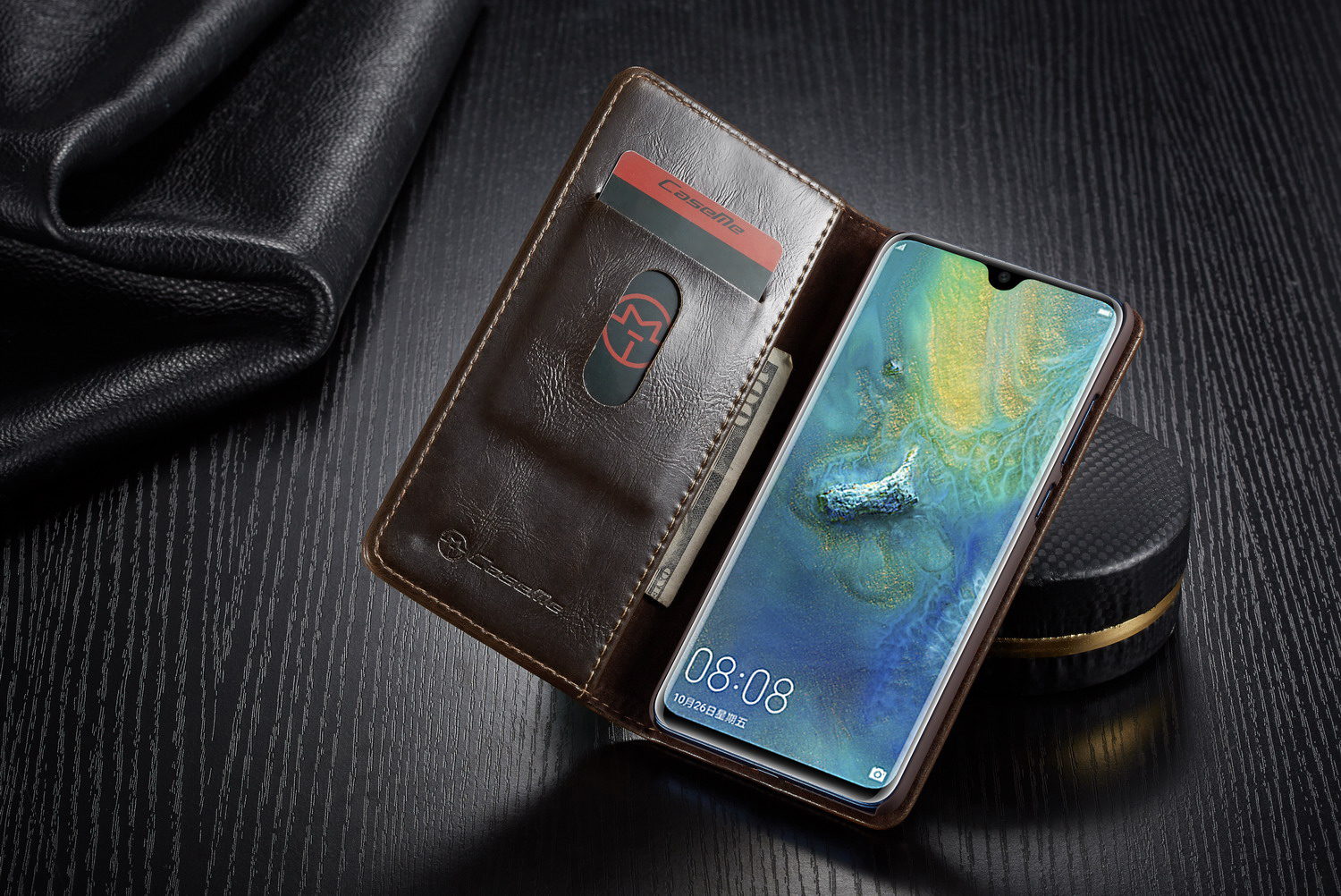 Case Huawei Mate 20 / Pre-order * CASEME นี้มีหนัง PU หนังวัวสองชั้น *