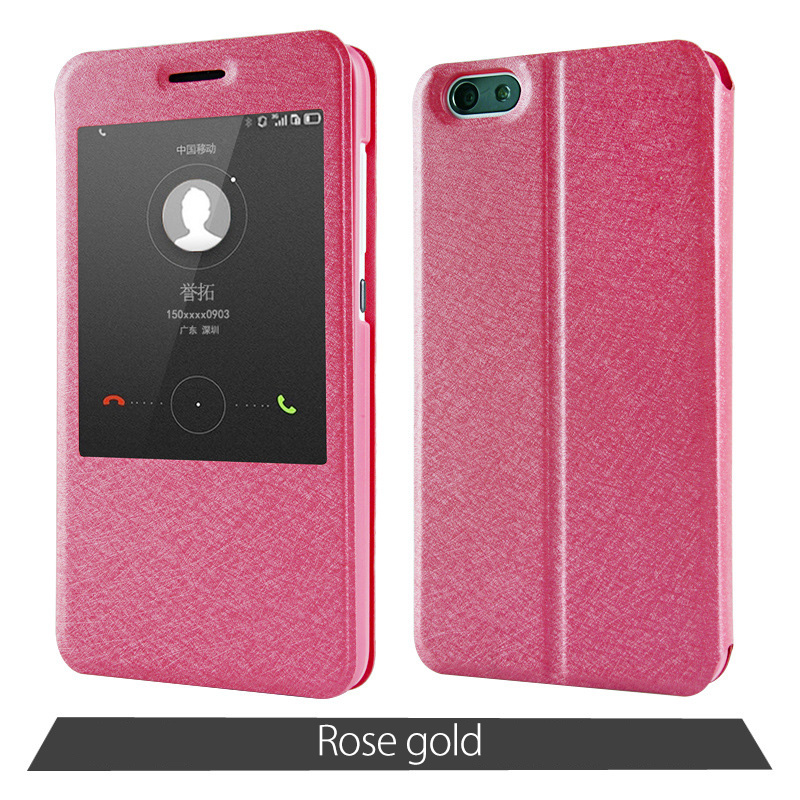 Case Huawei Honor 3X / Pre-order * เคสผิวผ้าไหม 2 ช่อง หน้าต่าง *