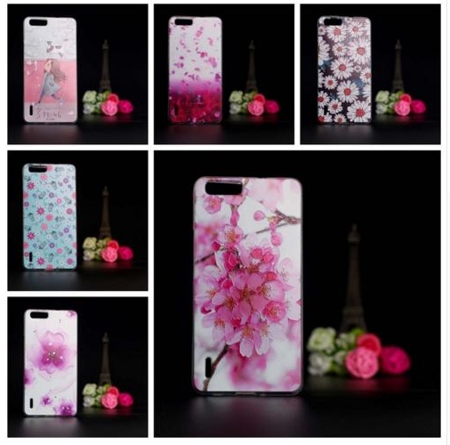 Case Huawei Honor 6 Plus / Pre-order * เคส 3 D พิมพ์ลายนูน รูปแบบสดใสดูดีมีสไตล์ *