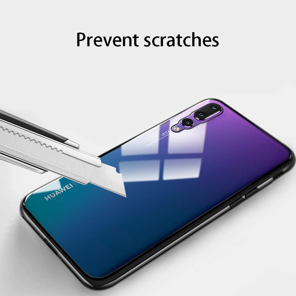 Case Huawei Y9 Prime 2019 # Pre-Order * เคสการดูดซับแม่เหล็กหรูหรา กรอบโลหะกระจกด้านหลังป้องกัน *