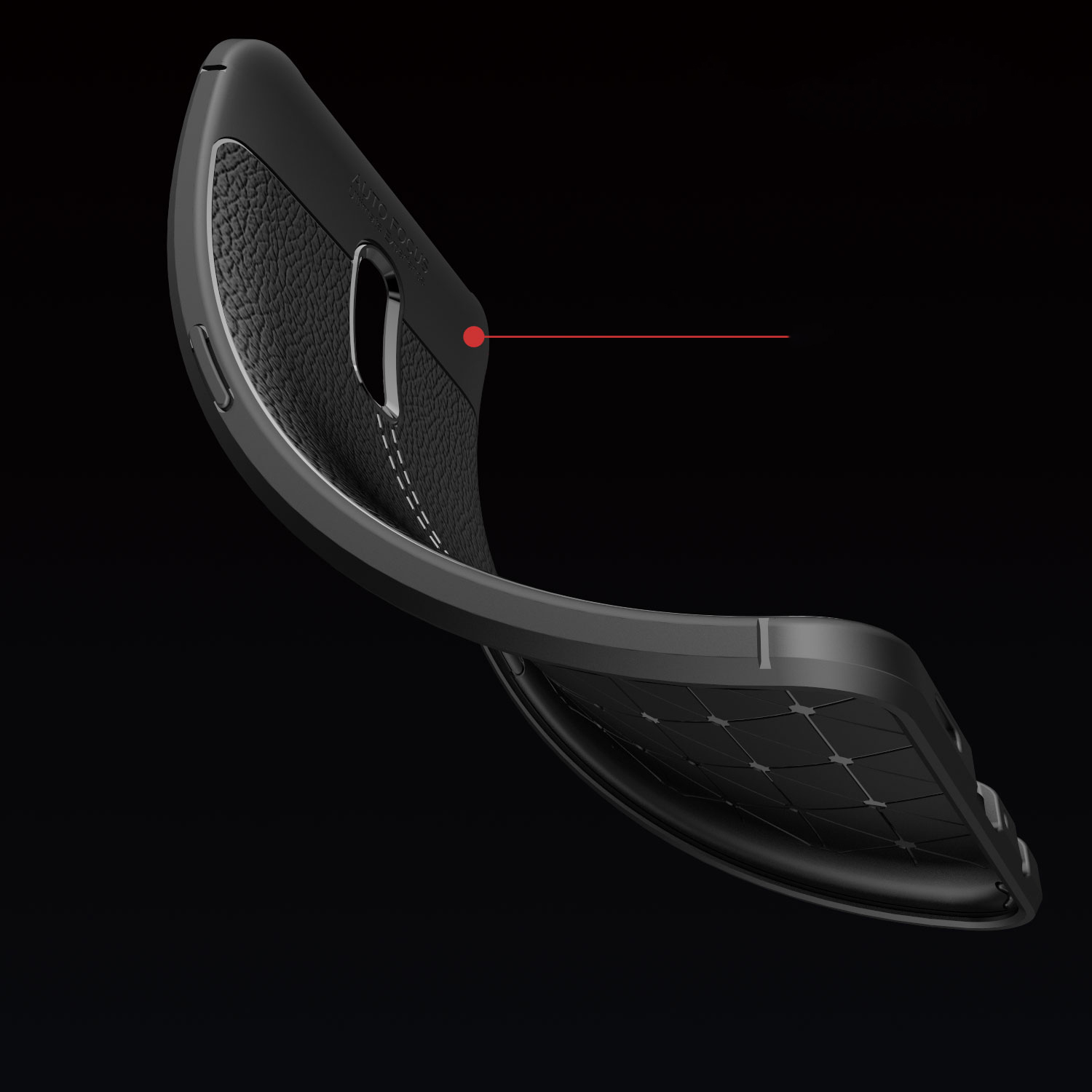 Case OPPO Reno / Pre-order * เคส TPU พื้นผิวลิ้นจี่ *