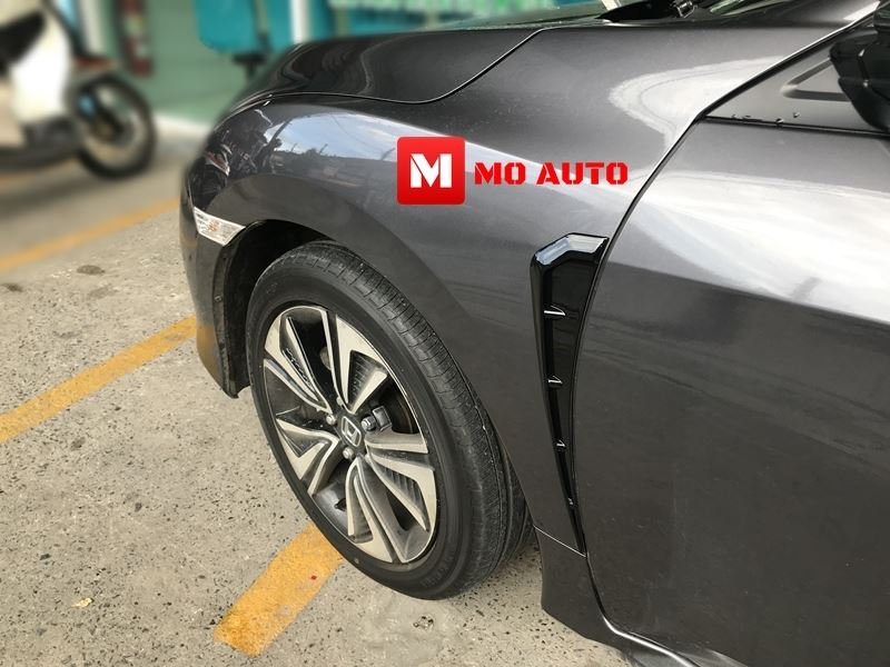 คิ้วแต่งแก้มข้าง ทรง Type R CIVIC FC/FK /MC 2019-2020