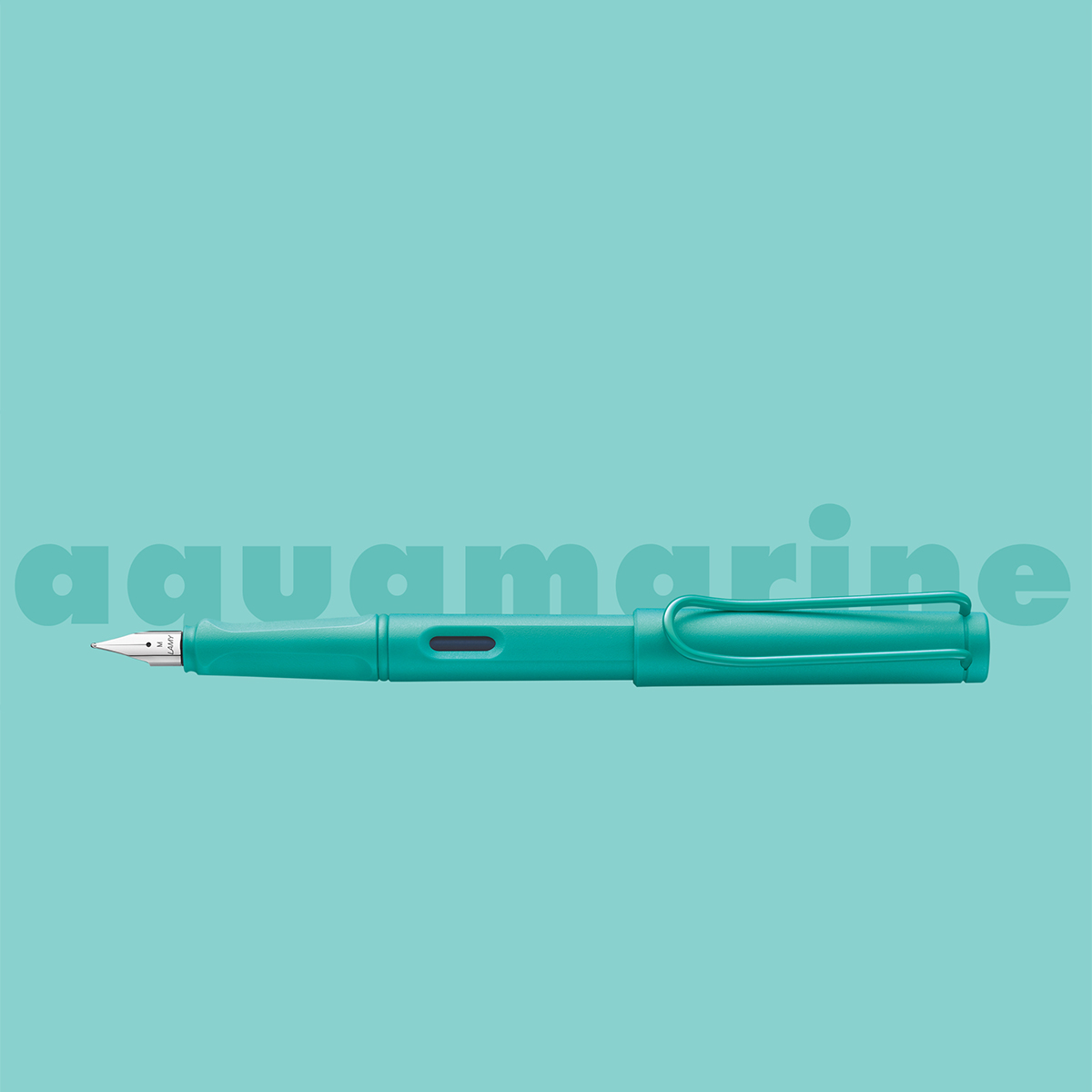 LAMY safari fountain pen candy aquamarine 2020 limited edition