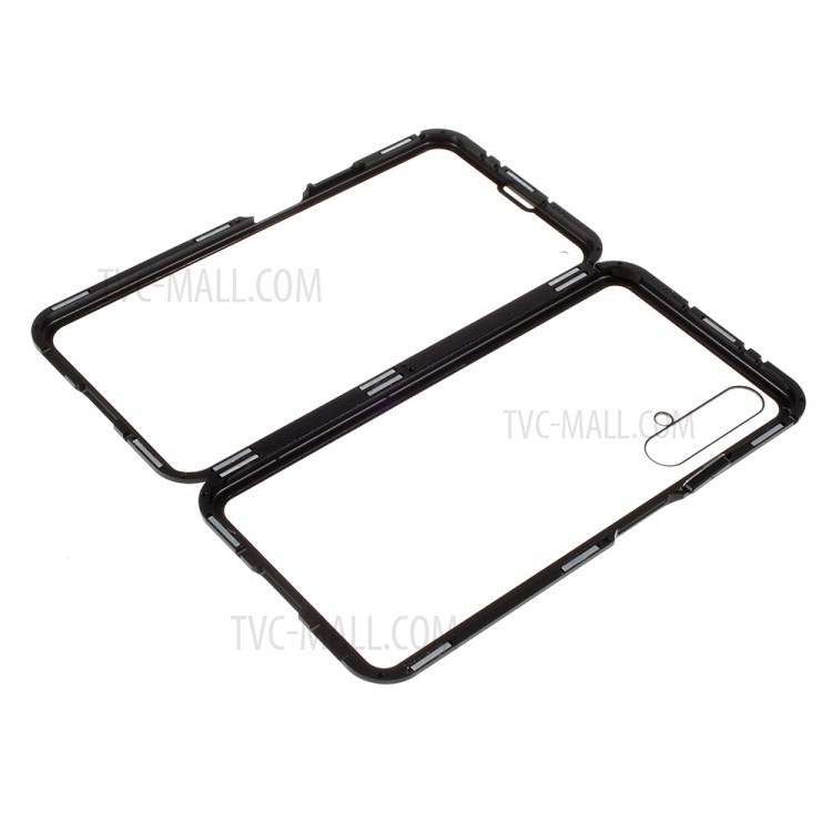 Case Huawei Nova 5T / Pre-order * เคสโลหะกรอบแม่เหล็ก + แก้วปกหลัง ถอด 2-in-1 *