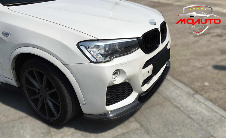 ลิ้นหน้าเพียวคาร์บอน ทรง MP X3 X4 ( F25 F26 )