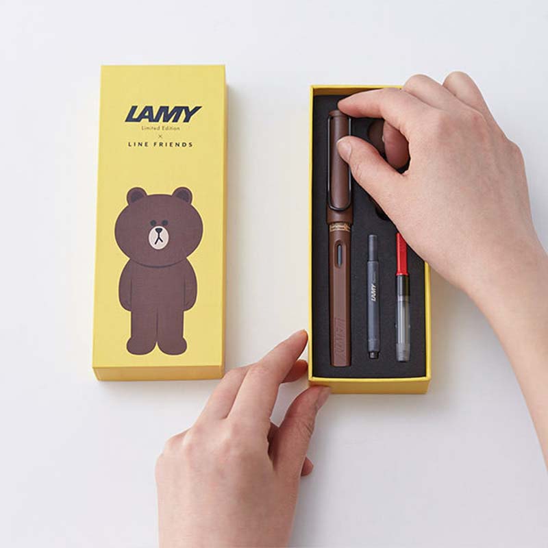 Line Friends x Lamy Brown Limited Edition Fountain Pen