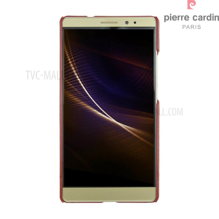 Case Huawei Mate 8 / Pre-order * PIERRE CARDIN ซองหนังแท้เคลือบแข็ง *