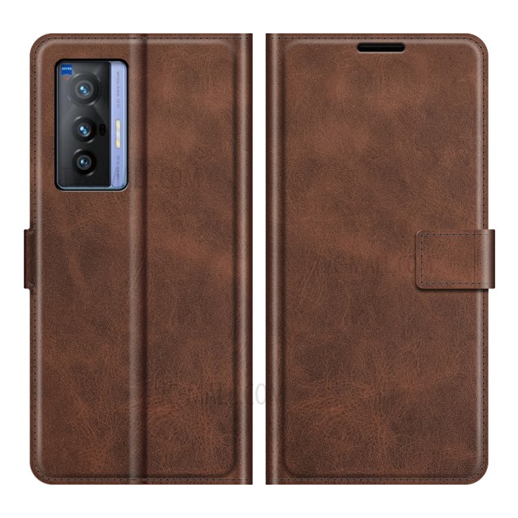 Case Vivo X70 Pro # Pre-orde * เคสหนัง PU ระดับพรีเมียมพร้อมเคสด้านในแบบ Soft TPU การปกป้อง 360 องศา *
