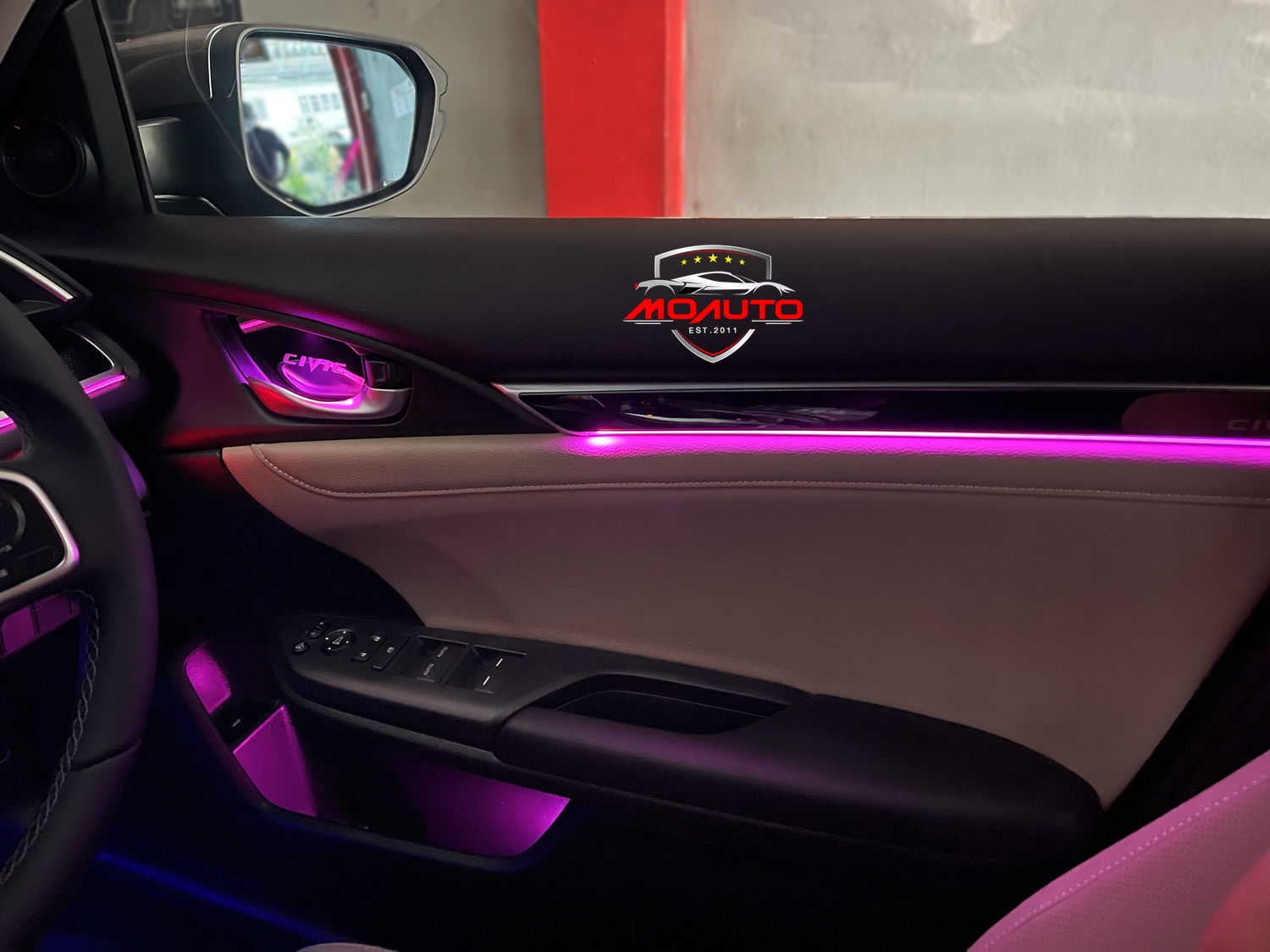 ไฟ Ambient light ตรงรุ่น V1 CIVIC FC / FK