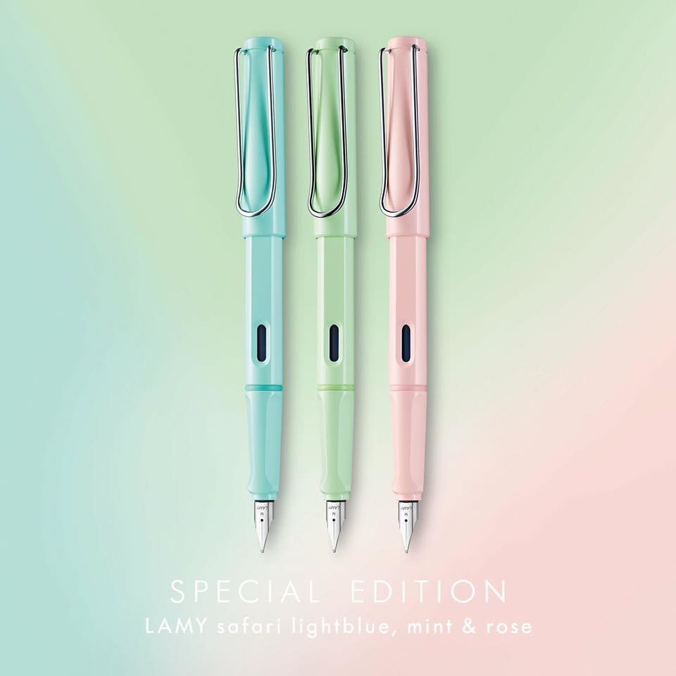 LAMY safari fountain pen pastel Mint 2019 limited edition