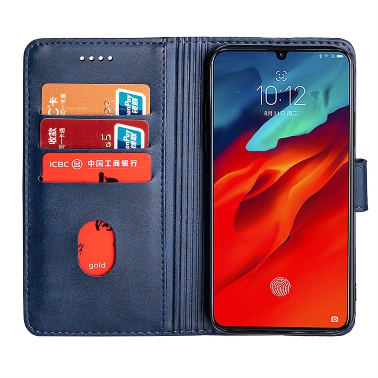 Case Lenovo Z6 Pro / Pre-Order * เคสเนื้อวัวแนวนอนซองหนังพลิกกับผู้ถือบัตรและสล็อต *
