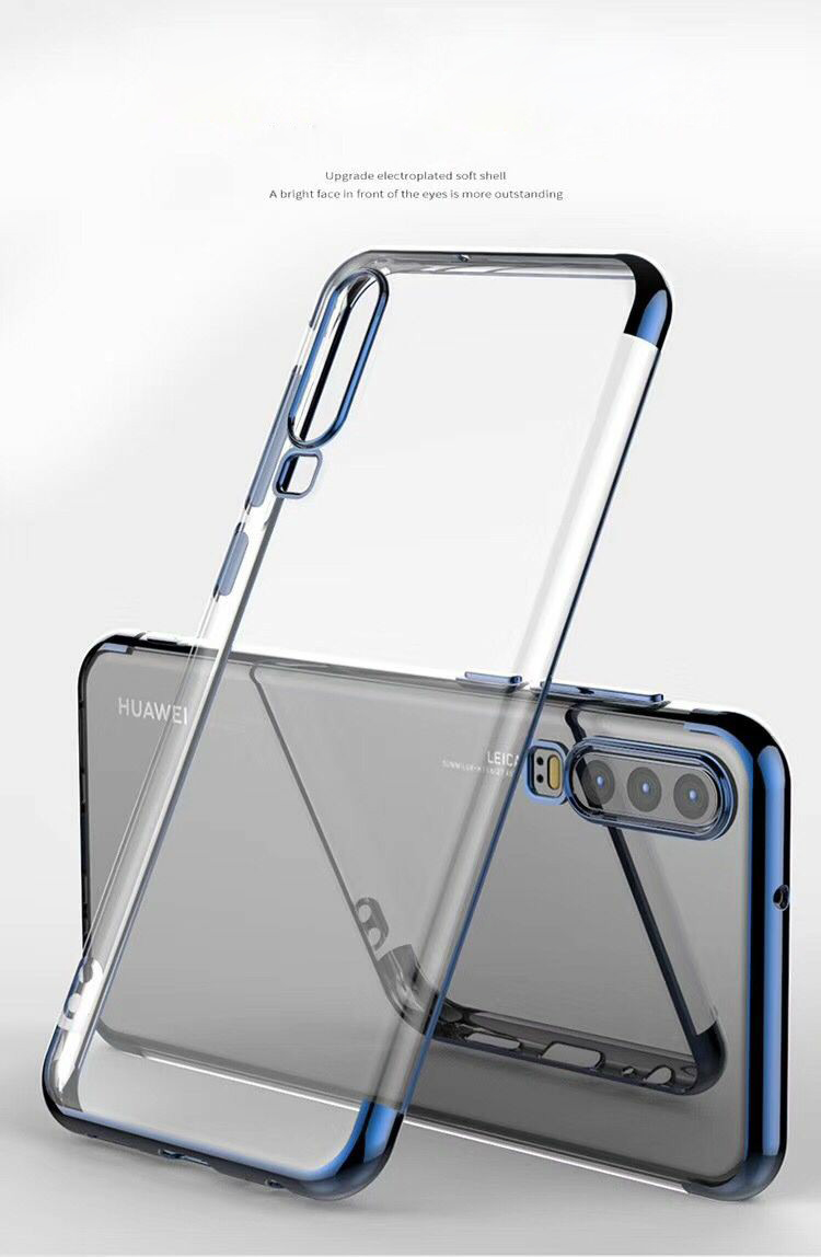 Case Huawei P30 / Pre-Order * Soft TPU ความมันวาวของโลหะ *