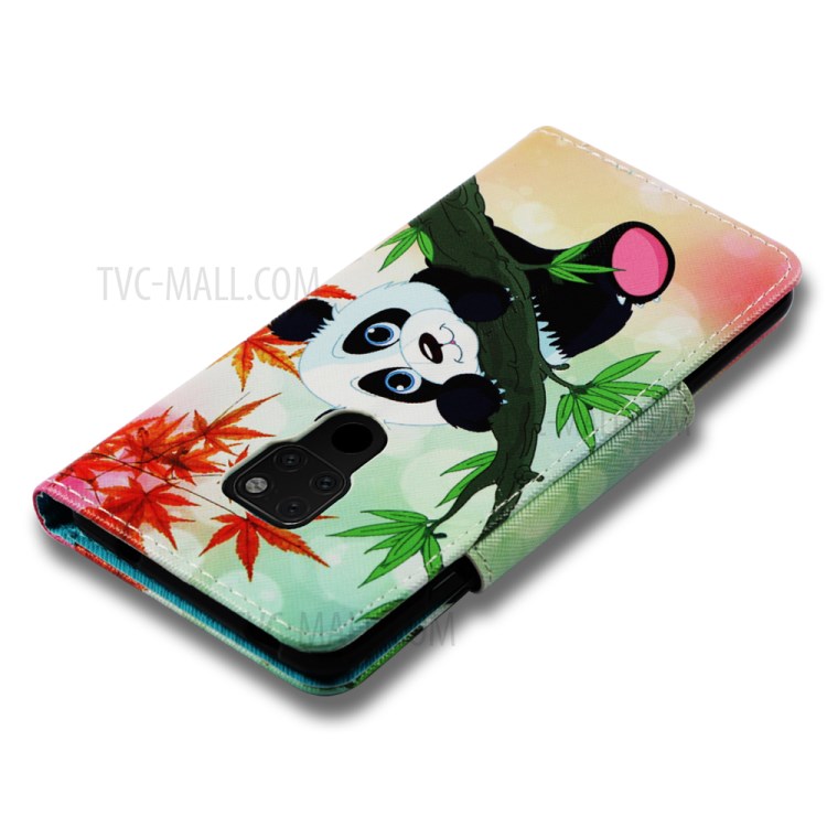 Case Huawei Mate 20 / Pre-order * เคสพิมพ์ลายเนื้อ PU ซองหนังกระเป๋าสตางค์ *