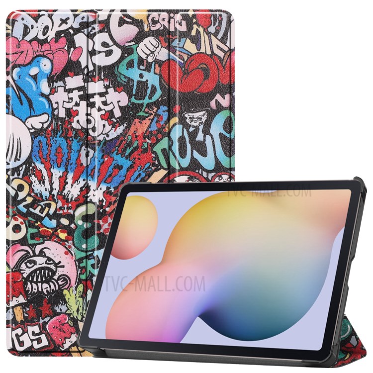 Case Samsung Galaxy Tab S7 / Pre-Order * เคสพิมพ์ลวดลาย 3-พับ Stand Leather *
