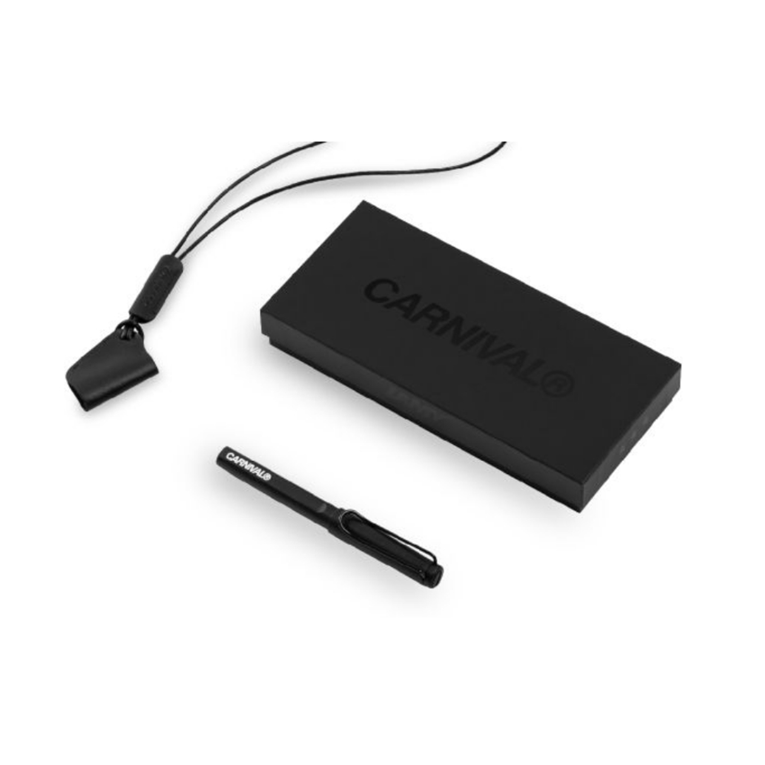 LAMY x CARNIVAL® safari all black rollerball pen set