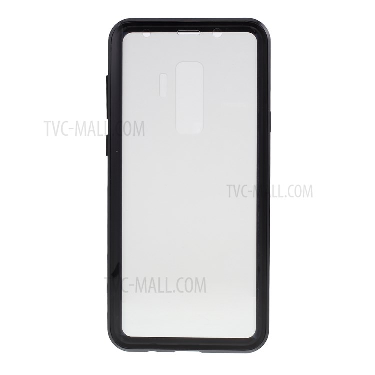 Case Samsung Galaxy S9 Plus # Pre-Order * เคสกรอบโลหะการติดตั้งแม่เหล็ก + กระจกเต็มครอบคลุม360องศา การจดจำใบหน้าต่อต้านการมองลอด *