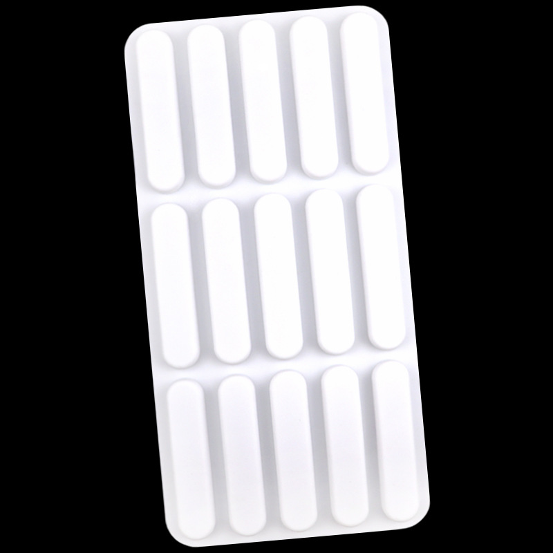 แม่พิมพ์ซิลิโคน แท่งสี่เหลี่ยม 2.1*10.4*1 cm 20 g 005824