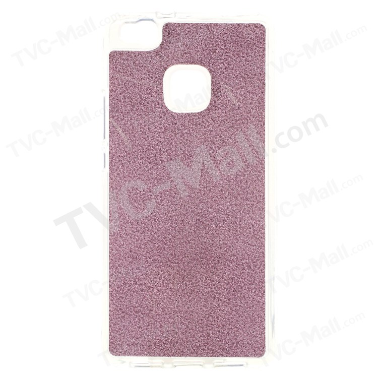 Case Huawei P9 Lite / Pre-order * เคส TPU นุ่มและยืดหยุ่น ตกแต่งด้วยกากเพชรลักษณะพราว *