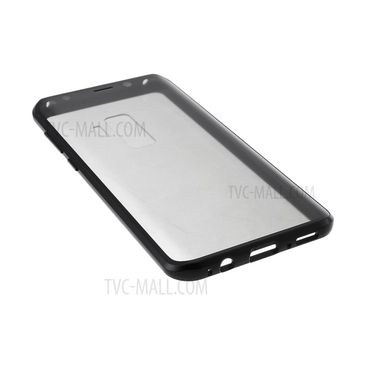 Case Samsung Galaxy S9 Plus # Pre-Order * เคสกรอบโลหะการติดตั้งแม่เหล็ก + กระจกเต็มครอบคลุม360องศา การจดจำใบหน้าต่อต้านการมองลอด *