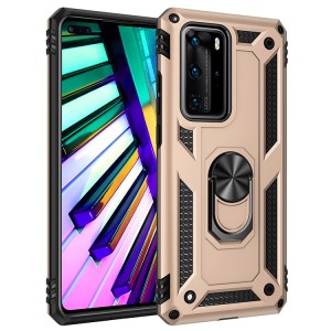 Case Huawei P40 Pro / Pre-order * เคส TPU Combo Combo แหวนเกราะขาตั้ง *