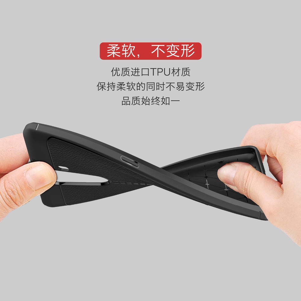 Case Lenovo K8 Note / Pre-order * เคสเนื้อลิ้นจี่หรูหราผิวนุ่ม Dorp กันกระแทก *