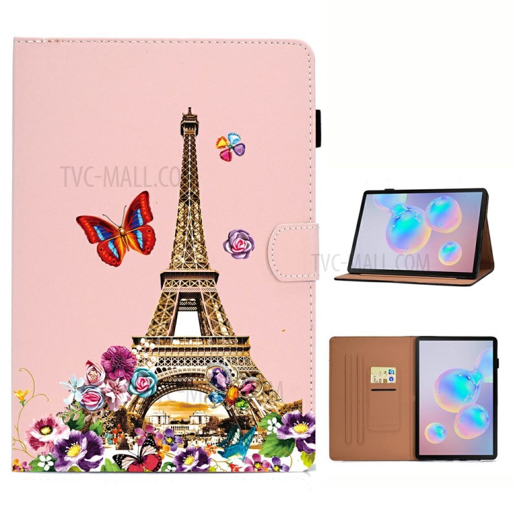 Case Samsung Galaxy Tab S7 / Pre-Order * เคสป้องกันหนังพิมพ์ลายพร้อมช่องเสียบการ์ด ลวดลายโดดเด่น เพิ่มความเก๋ไก๋ให้กับตัวเครื่อง *
