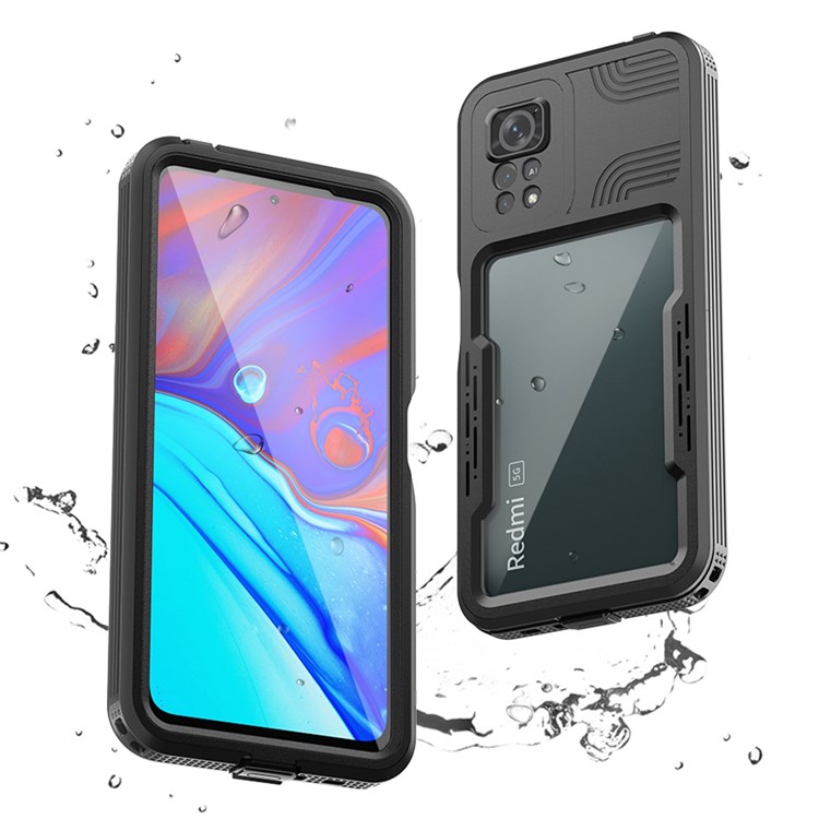 Case Xiaomi Redmi Note 11 Pro # Pre-Order * REDPEPPER FS Series IP68 เคสกันน้ำกันกระแทก ป้องกันรอยขีดข่วนพร้อมตัวป้องกันหน้าจอ [รองรับการปลดล็อคลายนิ้วมือ] *