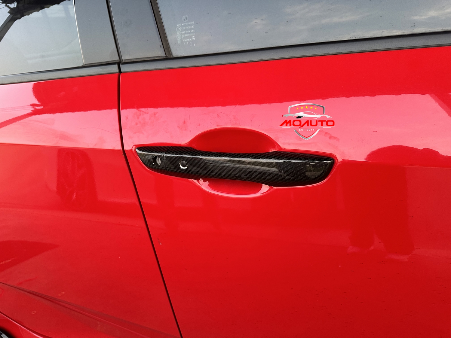 ครอบมือเปิดประตู 8 ชิ้น เพียวคาร์บอน CIVIC FC / FK