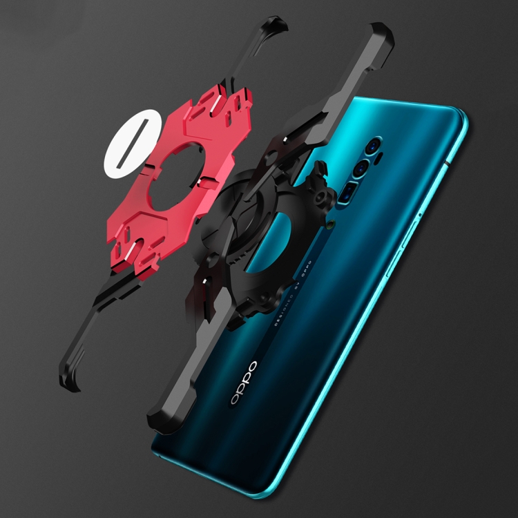 Case OPPO Reno 10x Zoom / พรีออเดอร์ * Hero Series Anti-fall เคสโลหะป้องกันด้วย Bracket *