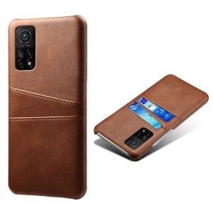 Case Xiaomi Mi 10T Pro 5G / Pre-order * KSQ เคสพลาสติกเคลือบหนัง PU พร้อมช่องเสียบการ์ดสองช่อง *