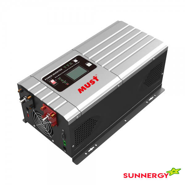 EP3000 Pro เครื่องแปลงไฟแบบ Pure Sine Wave มีระบบชาร์จจากโซล่าเซลล์ STC-P30-1.5KW PK 12 / 24 โวลต์