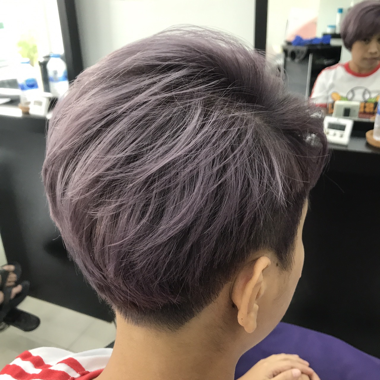 AMETHYST สีม่วงอ่อนๆ อมชมพูนิดๆ